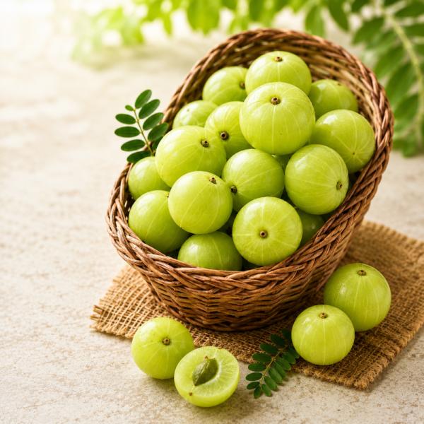 Farm Fresh Amla (Indian Gooseberry)