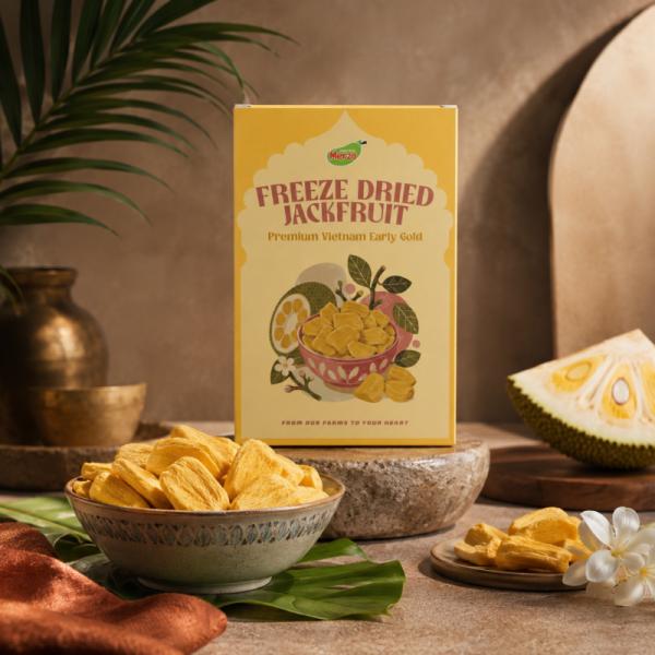 Merza Premium Freeze-Dried Jackfruit Chips – Vietnam Early Gold