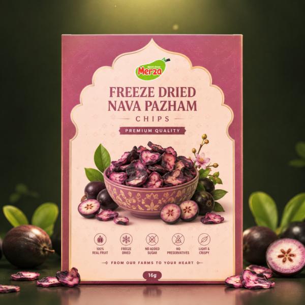 Merza Premium Freeze-Dried Nava Pazham Chips 