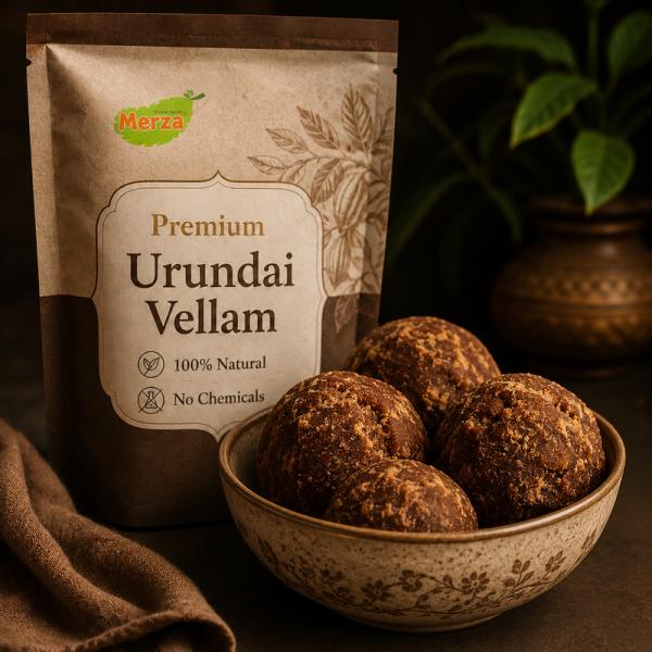Traditional Urundai Vellam – Round Jaggery